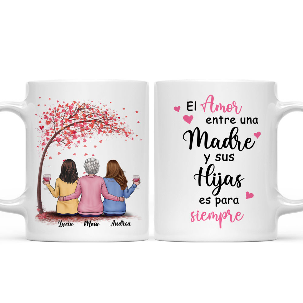 Personalized Mug - Spanish Mother and Daughter - De Tal Madre Tal Hijas