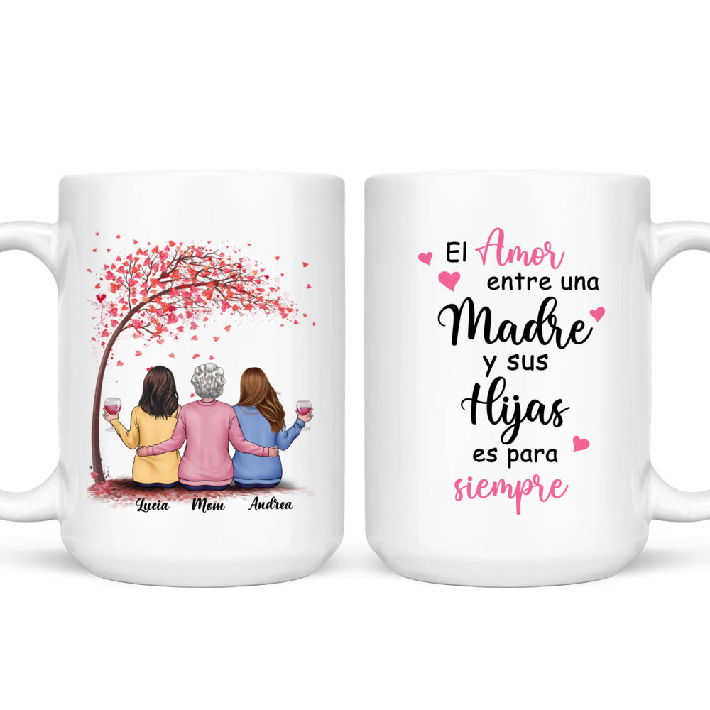 Personalized Mug - Spanish Mother and Daughter - De Tal Madre Tal Hijas