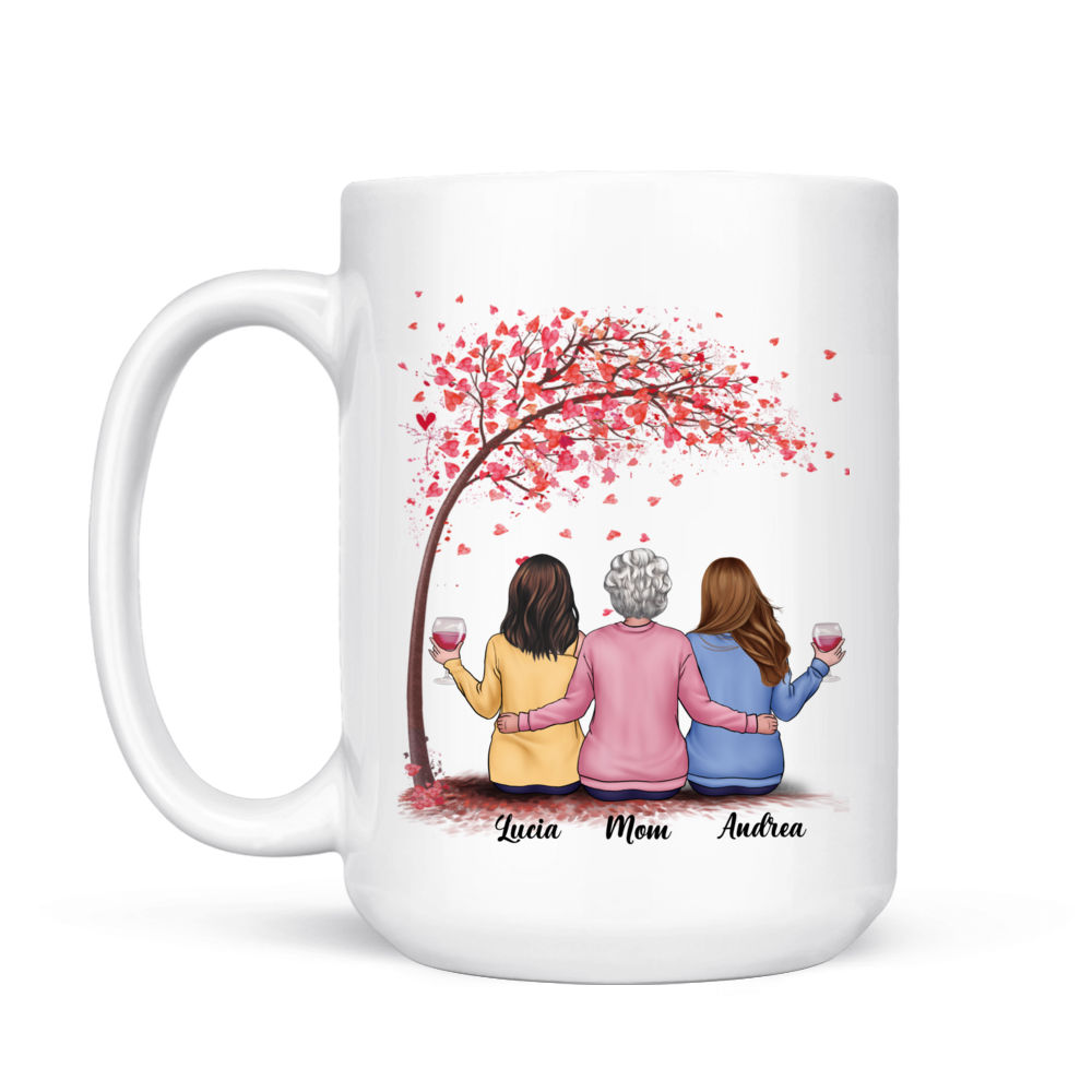 Personalized Mug - Tazas Personalizadas - El Amor entre una Madre y sus  Hijas es para siempre - Regalos Personalizados - Spanish