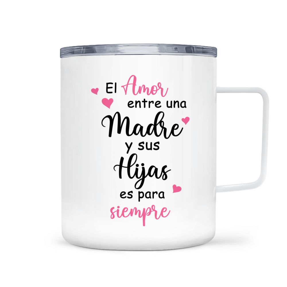 Personalized Mug - Tazas Personalizadas - Madre e Hijas unidas para siempre  - Regalos Personalizados - Spanish