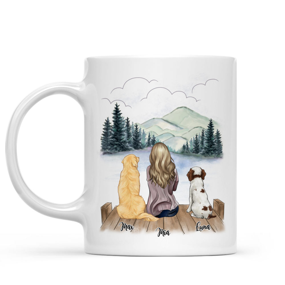 Personalized Mug - Personalisierte Tasse - Leben ist  besser  mit  HUNDEN - Germany_1