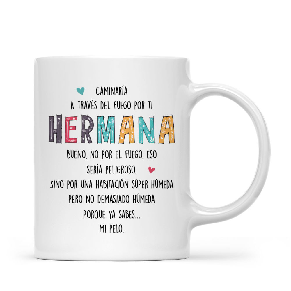 Personalized Mug - Tazas Personalizadas - Caminaría A través del