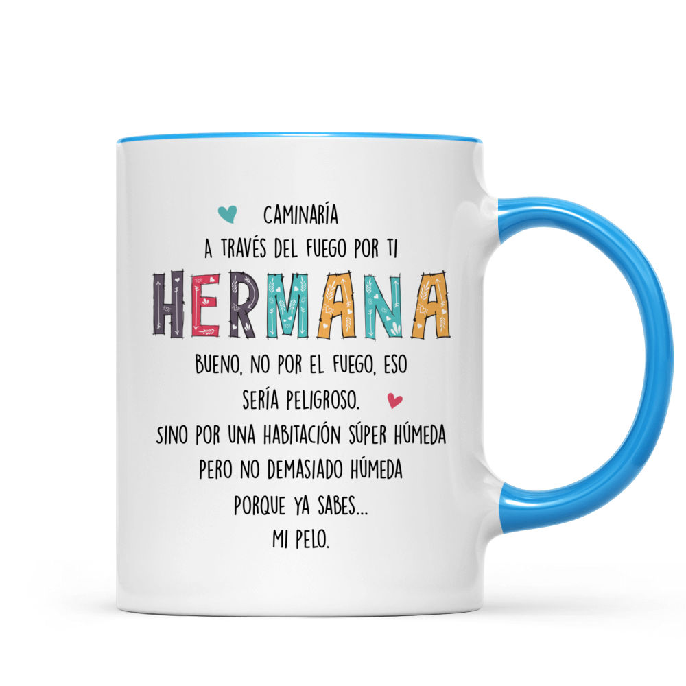 Personalized Mug - Tazas Personalizadas - Caminaría A través del