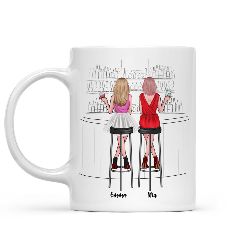 Personalisierte Tasse - I postumi di una sbornia sono   temporanei,   ma le storie da ubriache   sono per sempre - Germany - Personalized Mug_1