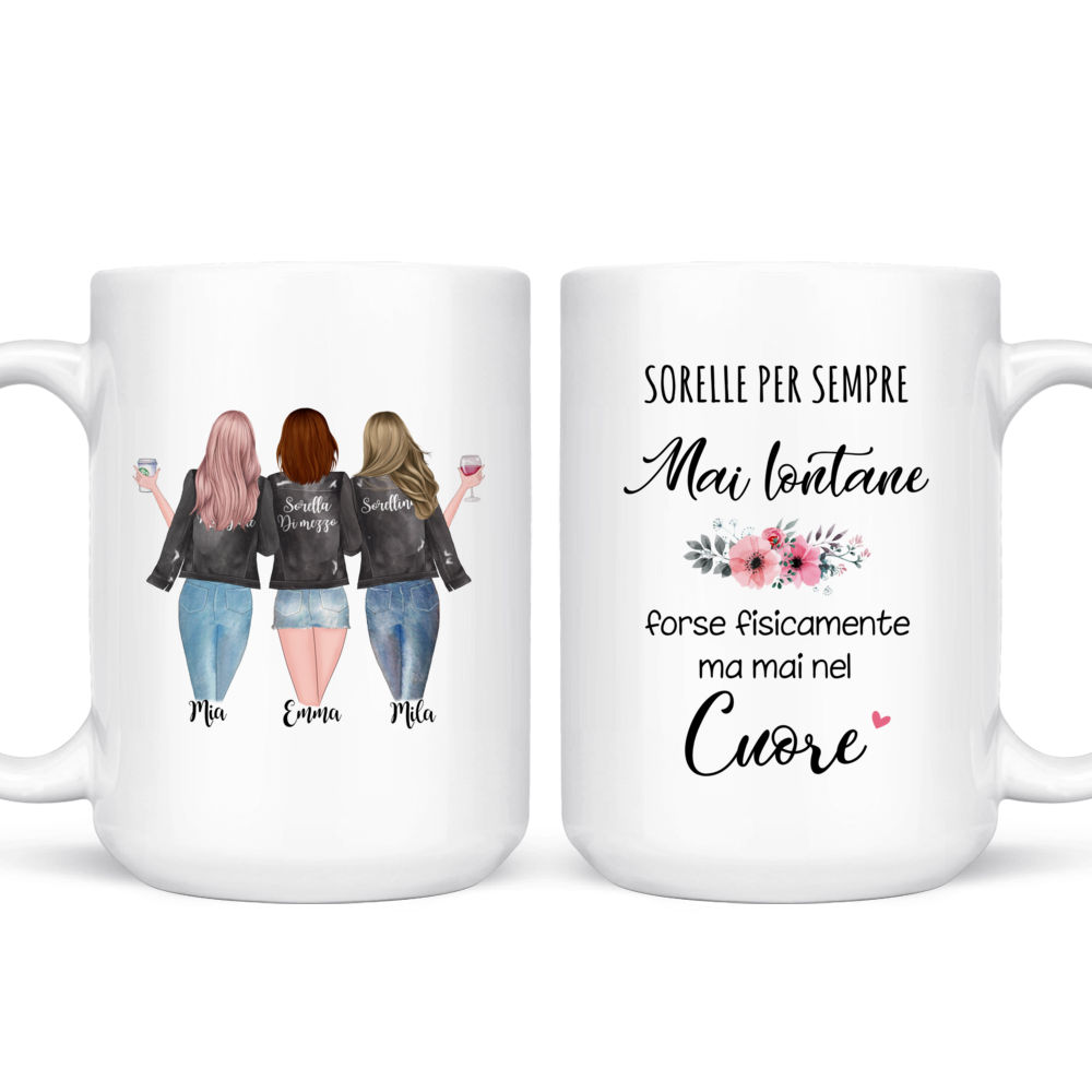Tazza Da Caffè Personalizzata EYMPEU Con Astronauta E Scritta 'Ti Amo Fino Alla Luna E Ritorno' - Ceramica 480ml, Regalo Festa Mamma
