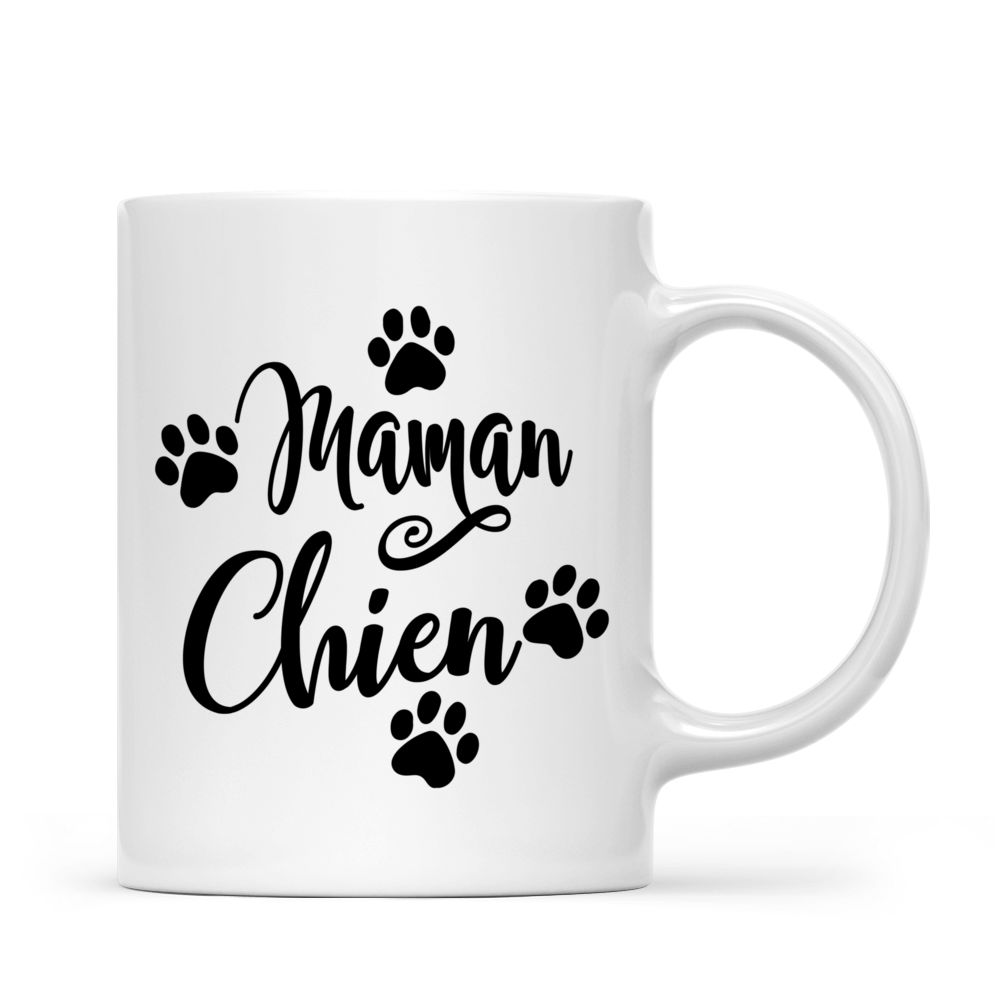 Personalized Mug - Tasse Personnalisée - Maman Chien - French_2