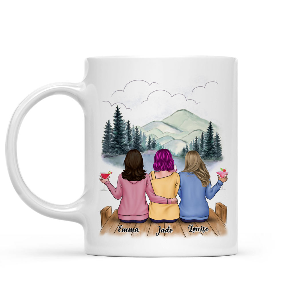 Personalized Mug - Tasse Personnalisée - Nous Resterons Amis Jusqu'à ce que Nous soyons vieux et séniles Alors Nous Serons de Nouveaux Meilleurs Amis - French_1