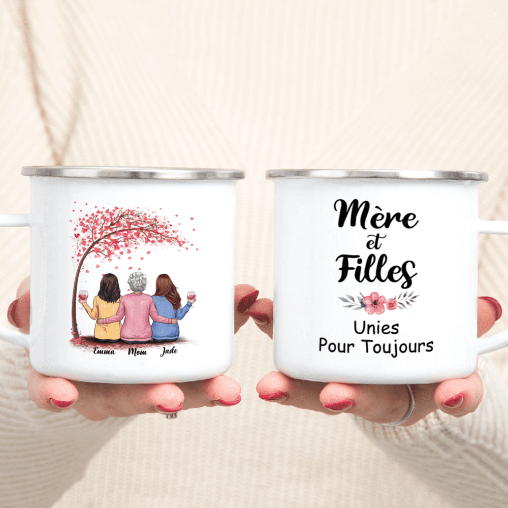 Mug Cadeau – Membre de la Famille au Choix - Jour de Fête - Fêtes des papis  et mamies - Événements