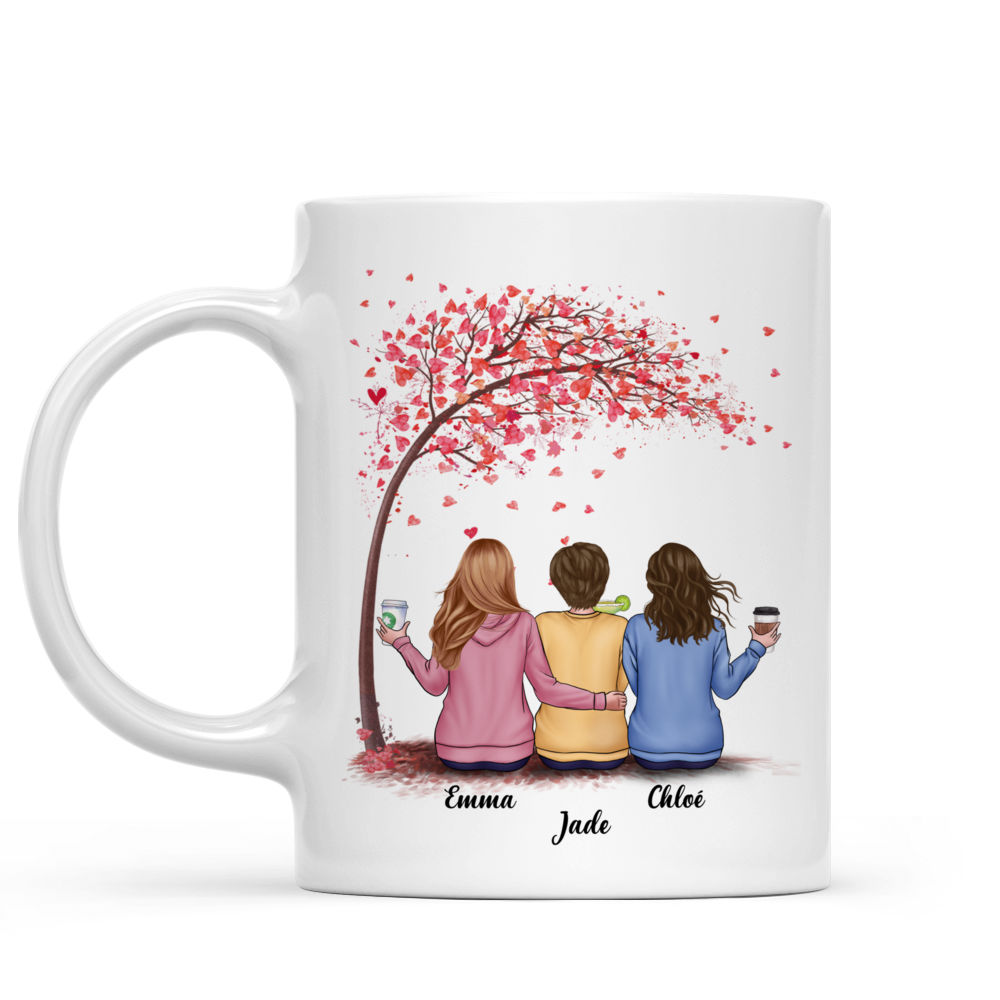 Tasse Personnalisée - Je traverserais le Feu pour Toi MA Sœur Enfin, pas le feu,ce serait dangereux Mais une chambre super humide Mais pas trop humide Parce que tu sais... Mes cheveux. - Personalized Mug_1