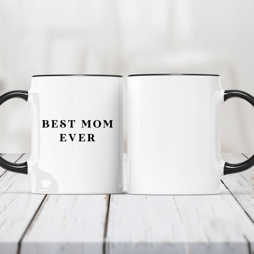 Personalized Mug - Mother's Day New Listing 2023 - Best Mom Ever Mug