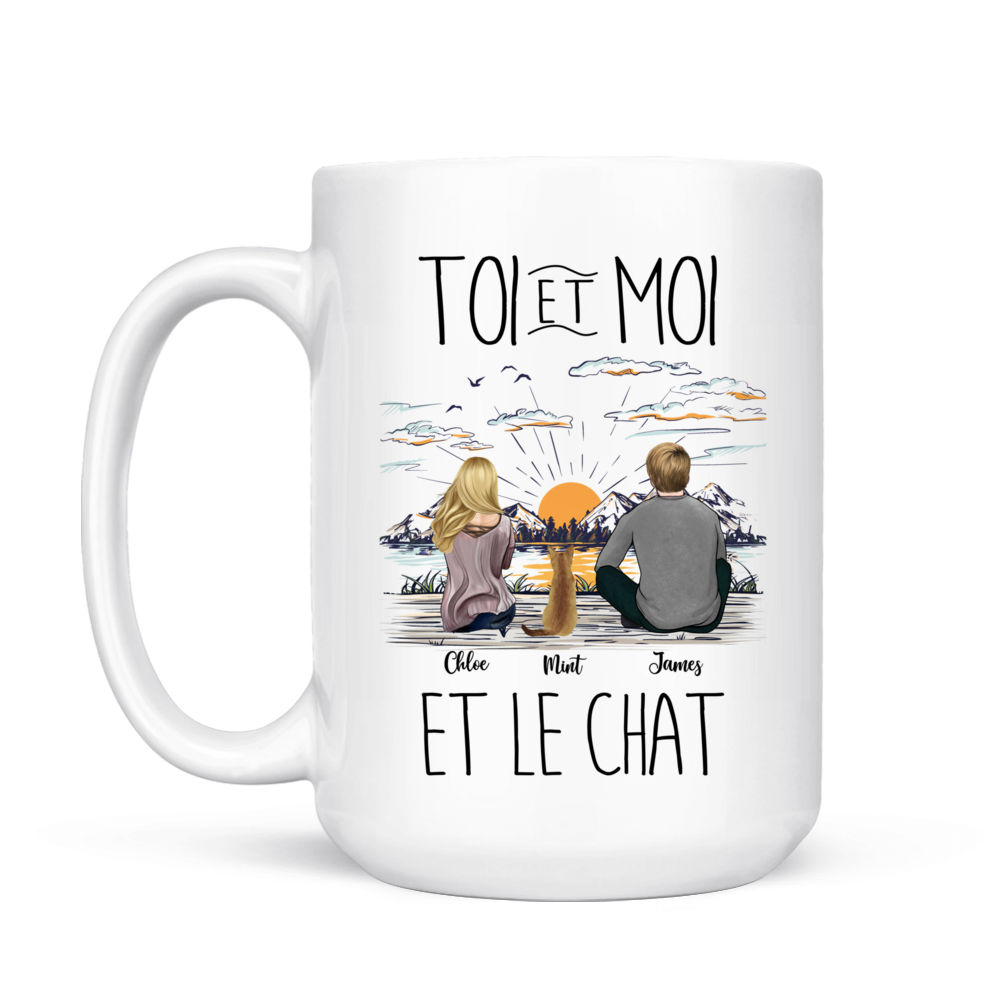 Mug chat drôle -  France