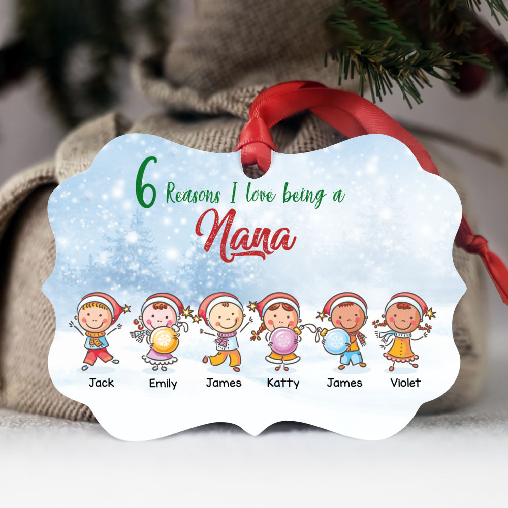 Preschool Christmas Ornament Love Gift' Sticker