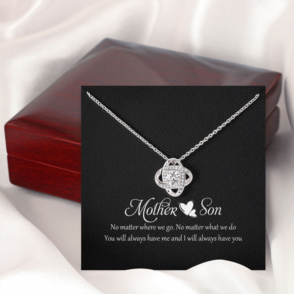 【Monday Edition】24SS LOVELY HEART KNOT NECKLACE BOVANNI Love Knot Necklace 14K Gold Plated, Heart Knot
