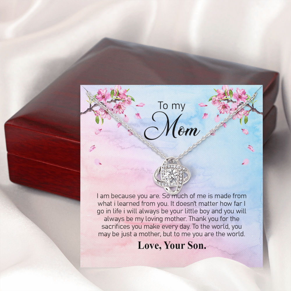 To My Son Love You Forever Bracelet, Wedding Day Gift From Loving