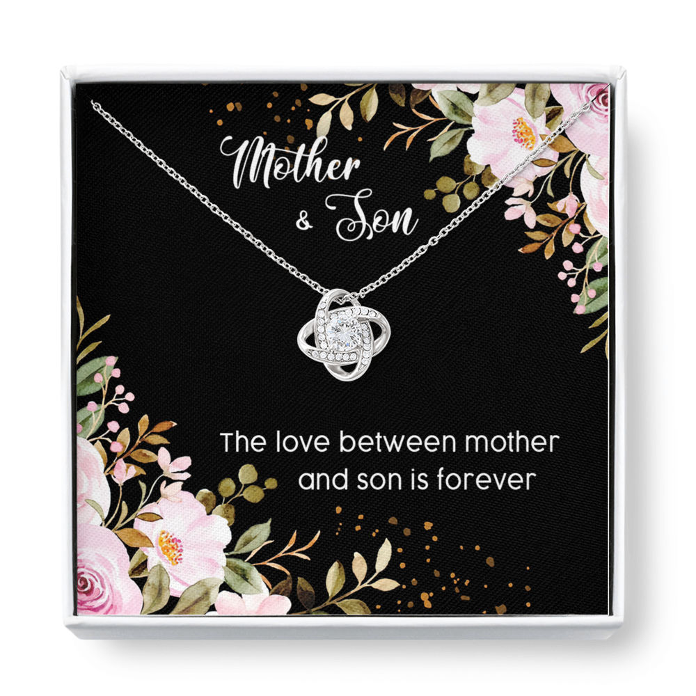 Mom and son forever necklace, From son to mom gifts, To mom from son g –  Little Happies Co