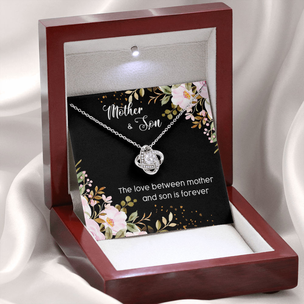 Thank you Mom gift necklace for mother's day from daughter/son, Mom bi