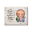 Mother's Day 2024 - Gift for Mom, Gift for Sister & Brother - The love between a mother and children is forever