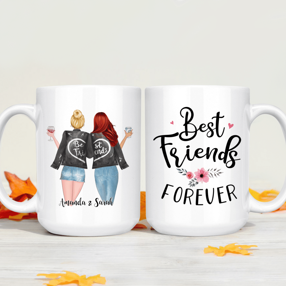 5 Best Friends Forever Travel Mug, Custom Best Friend Travel Mug