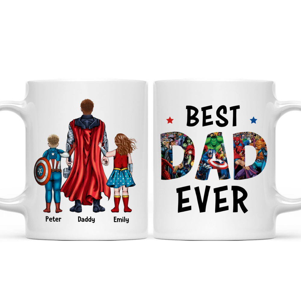 Best. Papa. Ever. Father's Day 2 Photo Coffee Mug