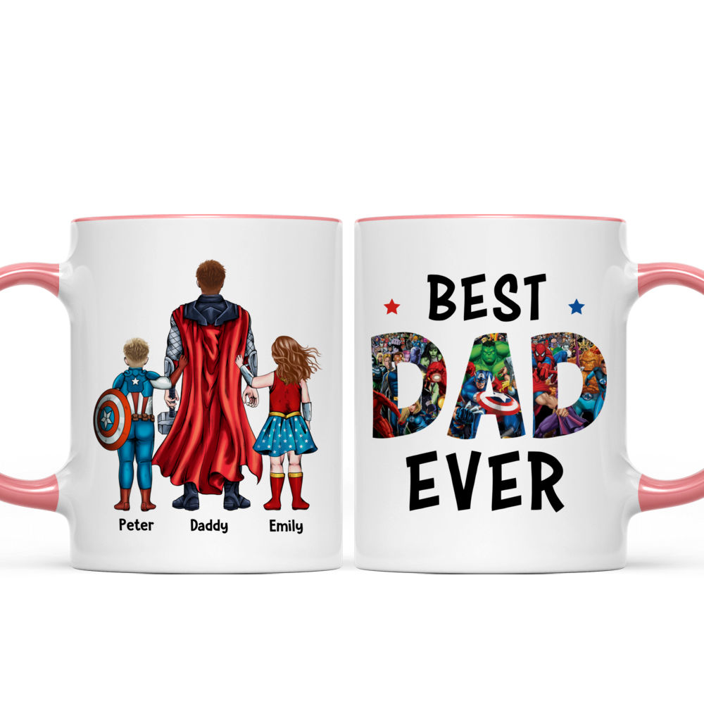 Gossby Personalized DADASAURUS Mug (1 Kids) - Best Coffee Dad Gift from  Daughter, Son with Dinosaur …See more Gossby Personalized DADASAURUS Mug (1