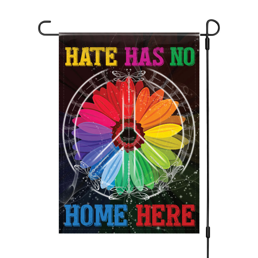 Peace Flag - Hate Has No Home Here Flag LGBT Pride Flag Inclusion Flag Diversity Flag Equality Flag 27005_2