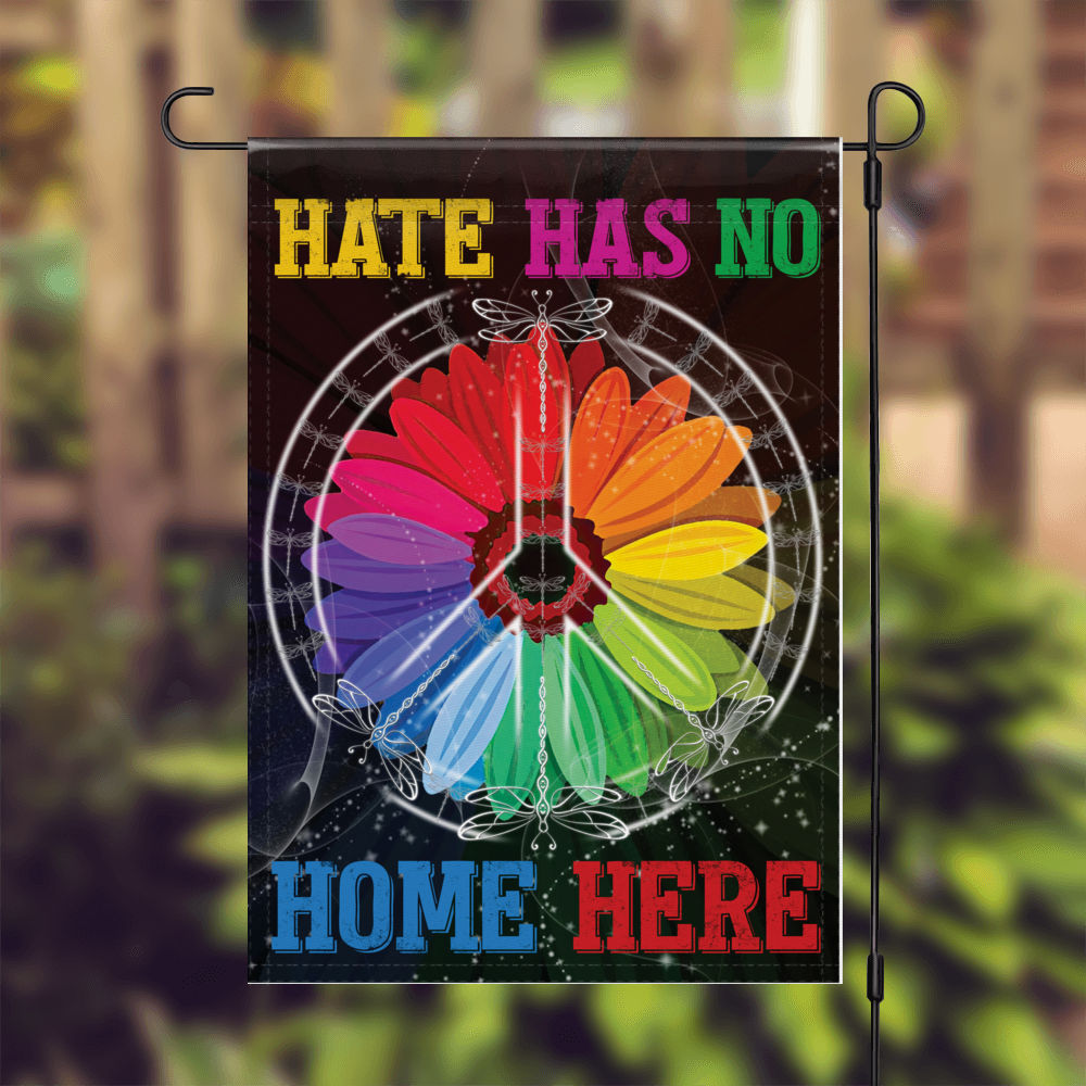 Peace Flag - Hate Has No Home Here Flag LGBT Pride Flag Inclusion Flag Diversity Flag Equality Flag 27005_3