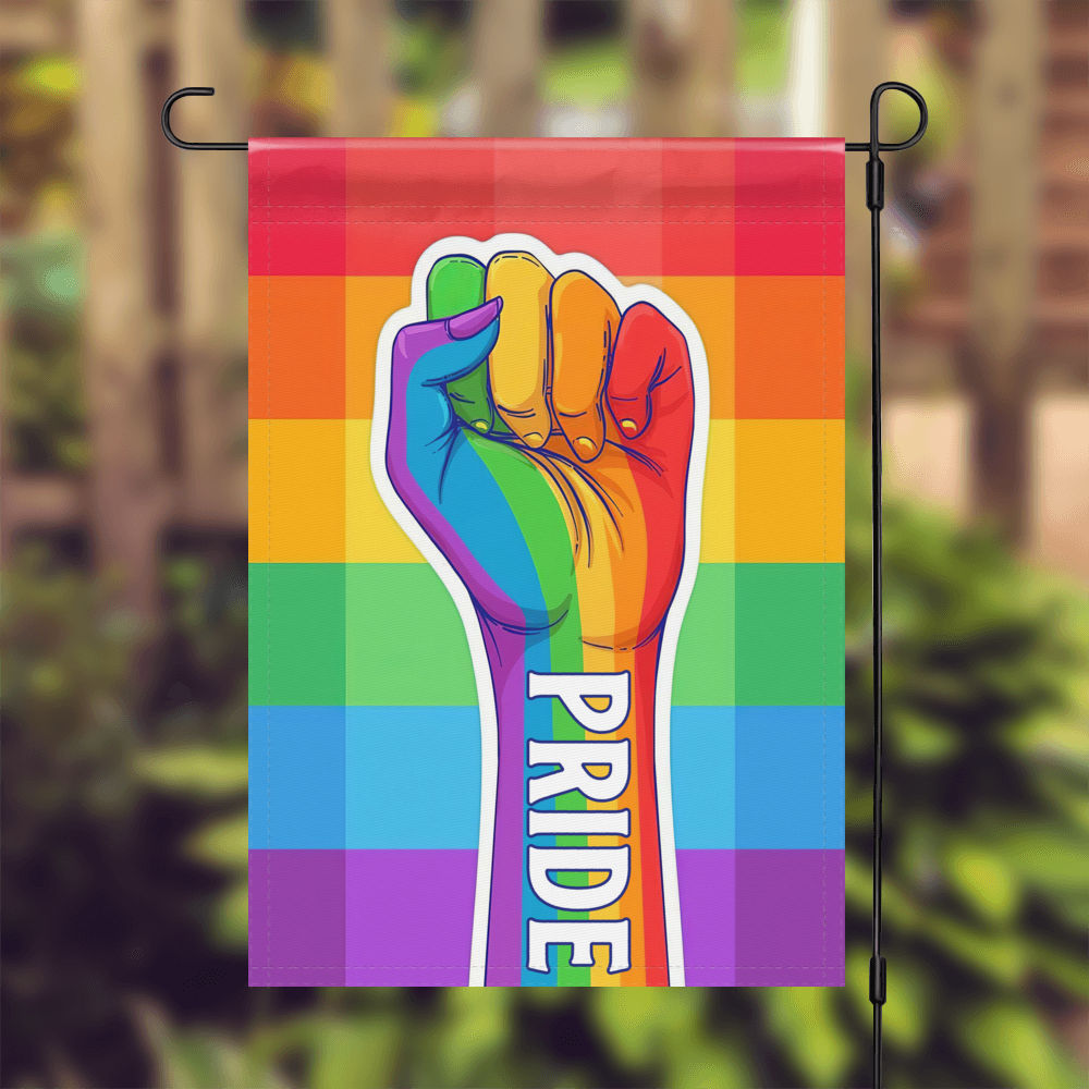 LGBT Pride Flag - LGBTQ Pride, Intersex Inclusive Progress Pride Rainbow Flag, LGBT Pride Flag, LGBT Rainbow Flag, LGBT Bisexual Pride Flag 27074 - Garden Flag_3