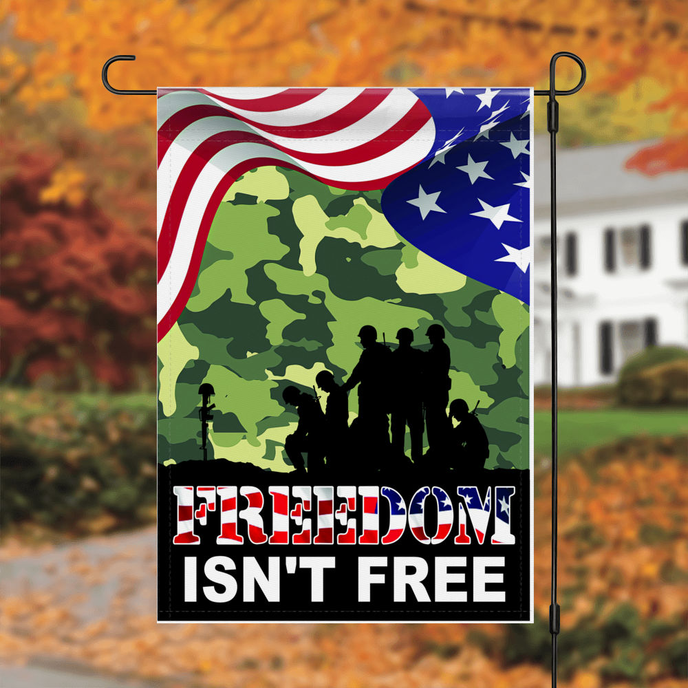 Veteran Memorial Day - US Army Veteran Flag Freedom Isn't Free Flag Veteran Memorial Day Flag Veteran Independence Day Flag Veteran Honor The Fallen Flag 27161_8