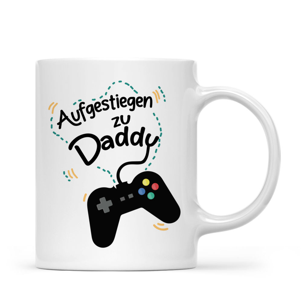 Personalized Mug - Vater und Baby - Aufgestiegen zu Daddy (G)_2