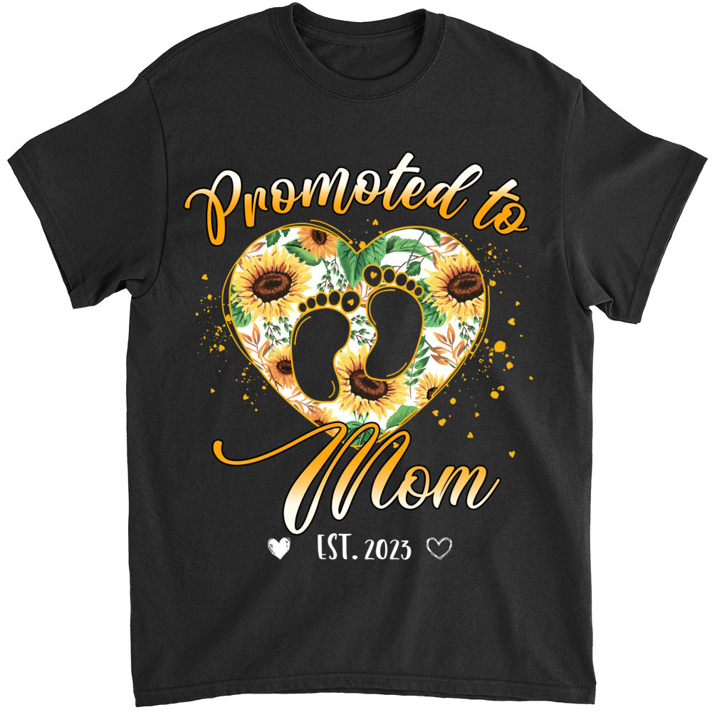 Mother's Day Shirt - Promoted To Mom Shirt Mom Love Hockey Mother's Day Shirt Gift Gift For Mother 27375_5