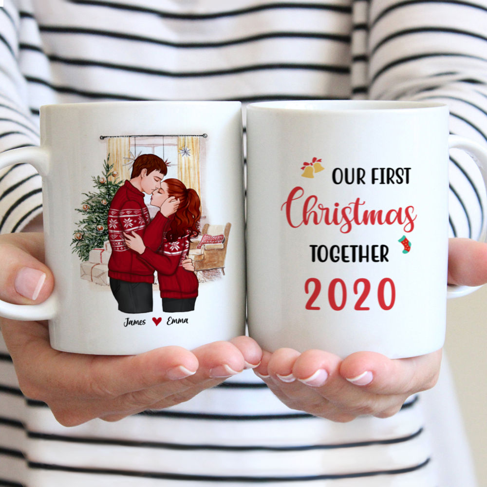 Personalized Christmas Mug - Our First Christmas Together