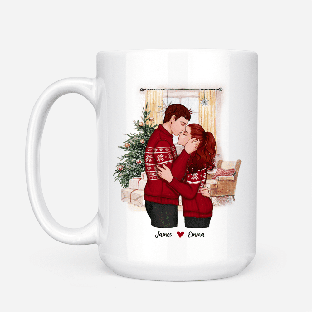 Christmas Couples Mug, Couple Christmas Mugs, Matching His Her Otter Half  Coffee Cup, Gift for Husband Wife Christmas Anniversary Wedding 