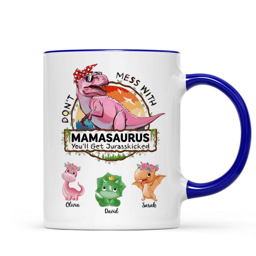 Personalized Gift For Mamasaurus Mug 25232 - Famvibe