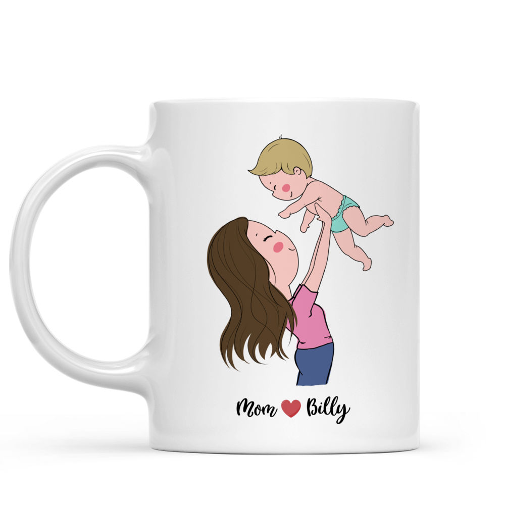 Personalized Mug - Mother's Day Mug - You're doing a Great Job Mommy - Happy 1st Mother's Day (27936)_1