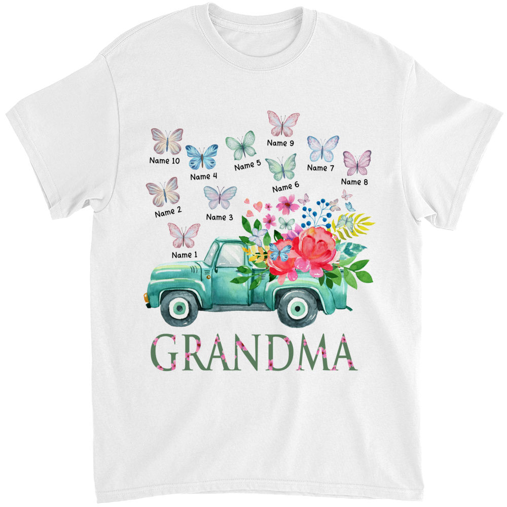 Mother's Day 2023 - Personalized Grandma Shirt, Grandma Truck Shirt, Nana Shirt Gift, Mimi Shirt Gift, Mother's Day Gift For Grandma 28066_5