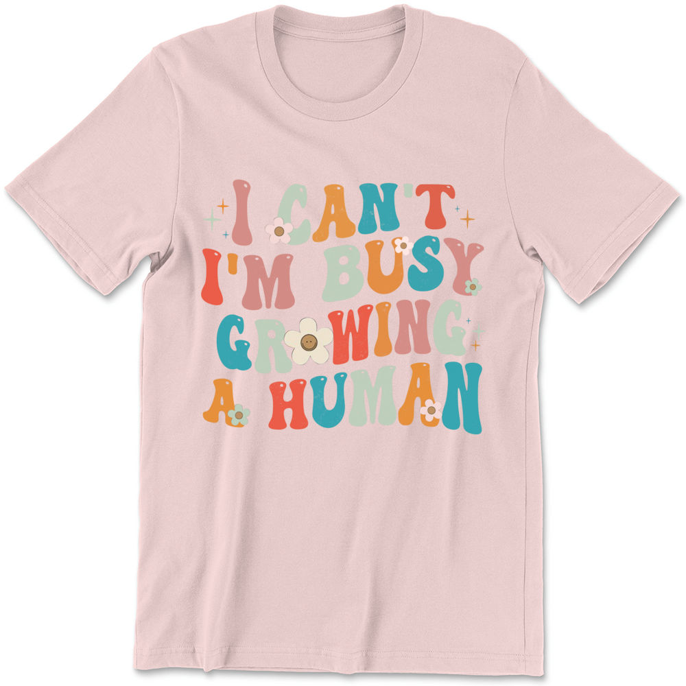  Tewmeu Mama Shirt for Women I Can't I'm Busy Growing A