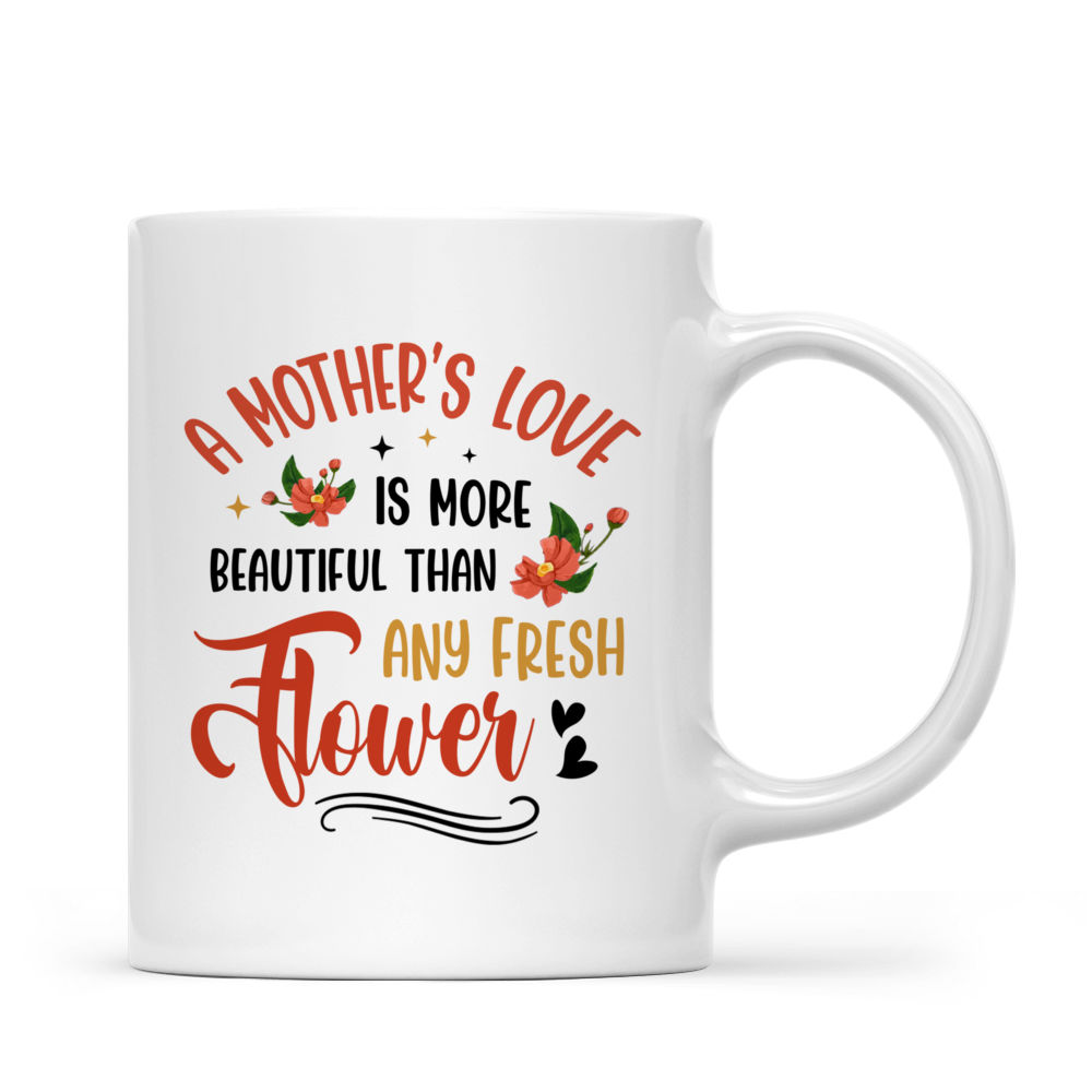 Mother and daughters A mother's love is more beautiful than any fresh