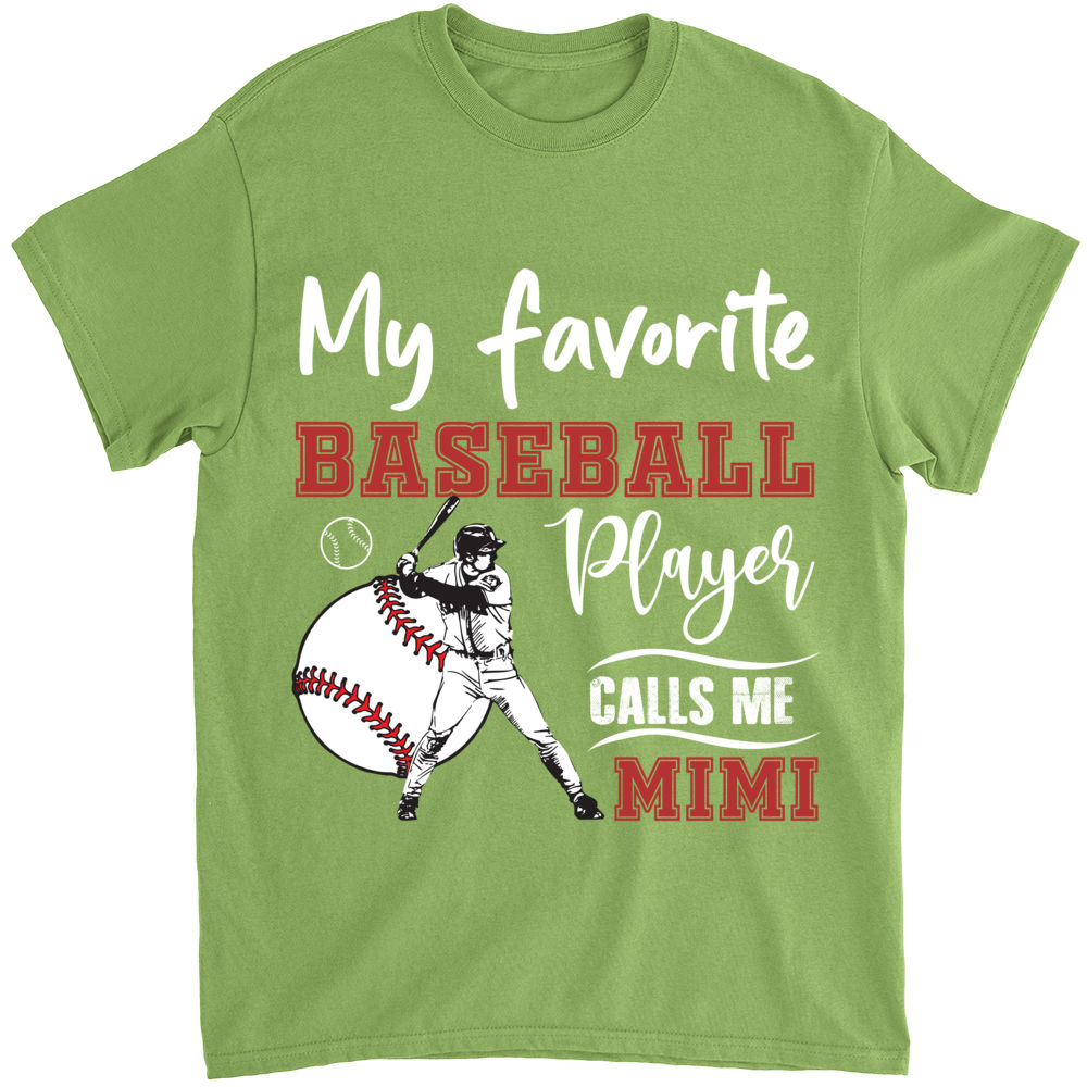 My Favorite T Ball Player Calls Me Meme Mother's Day Funny T-Shirt