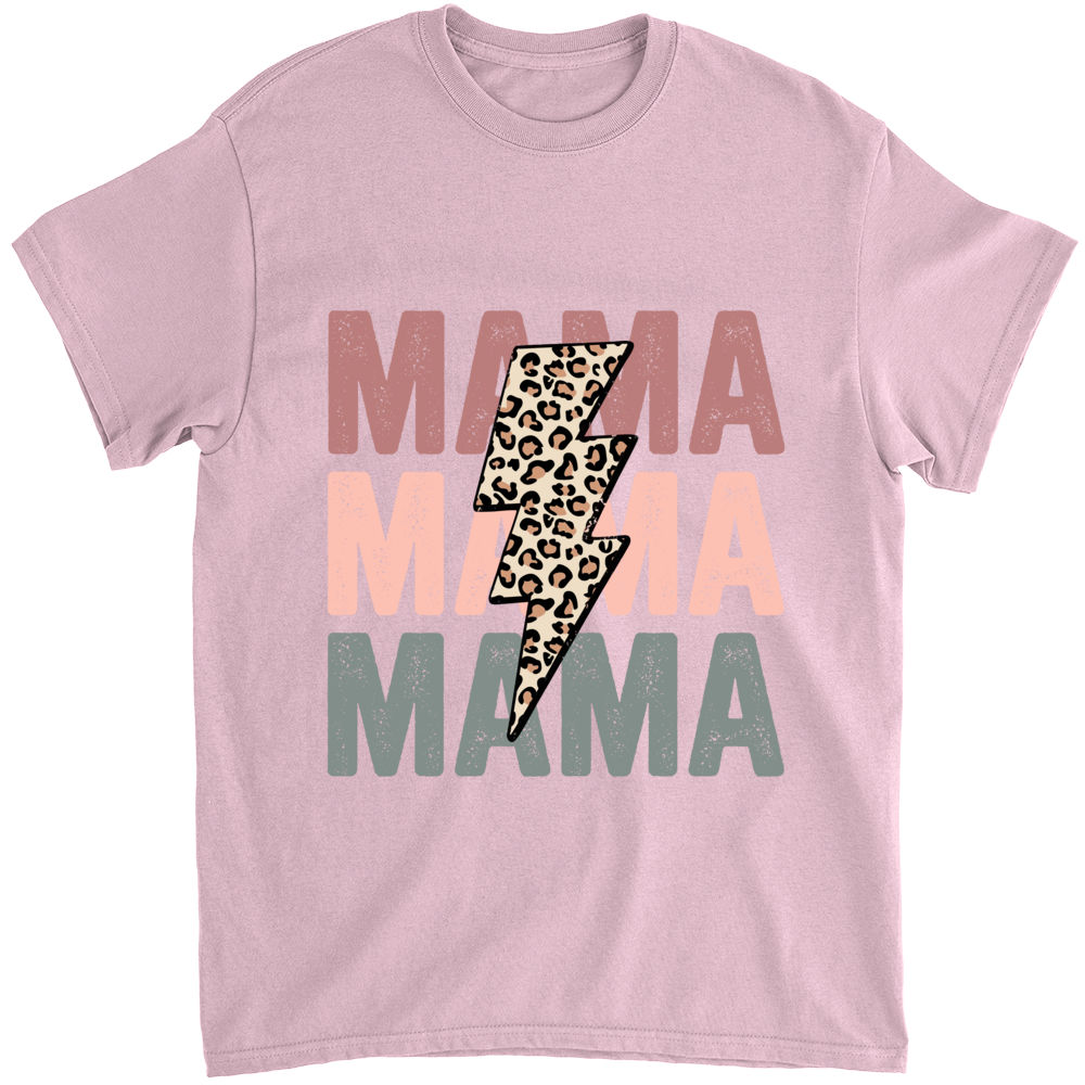 Mother's Day 2023 - Retro Vintage Mama Shirt, Leopard Mama Shirt