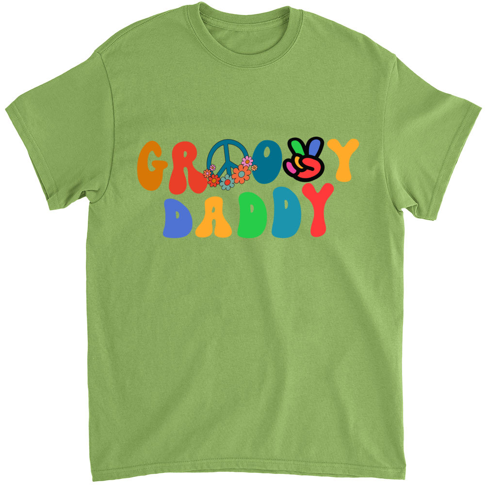 Hippie Dad T Shirt | T Shirt | Middle Class Fancy | XL / White