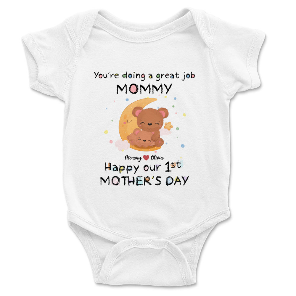 Mother's Day Gift - Newborn -  You're doing a great job mommy Happy our 1st Mother's Day_1