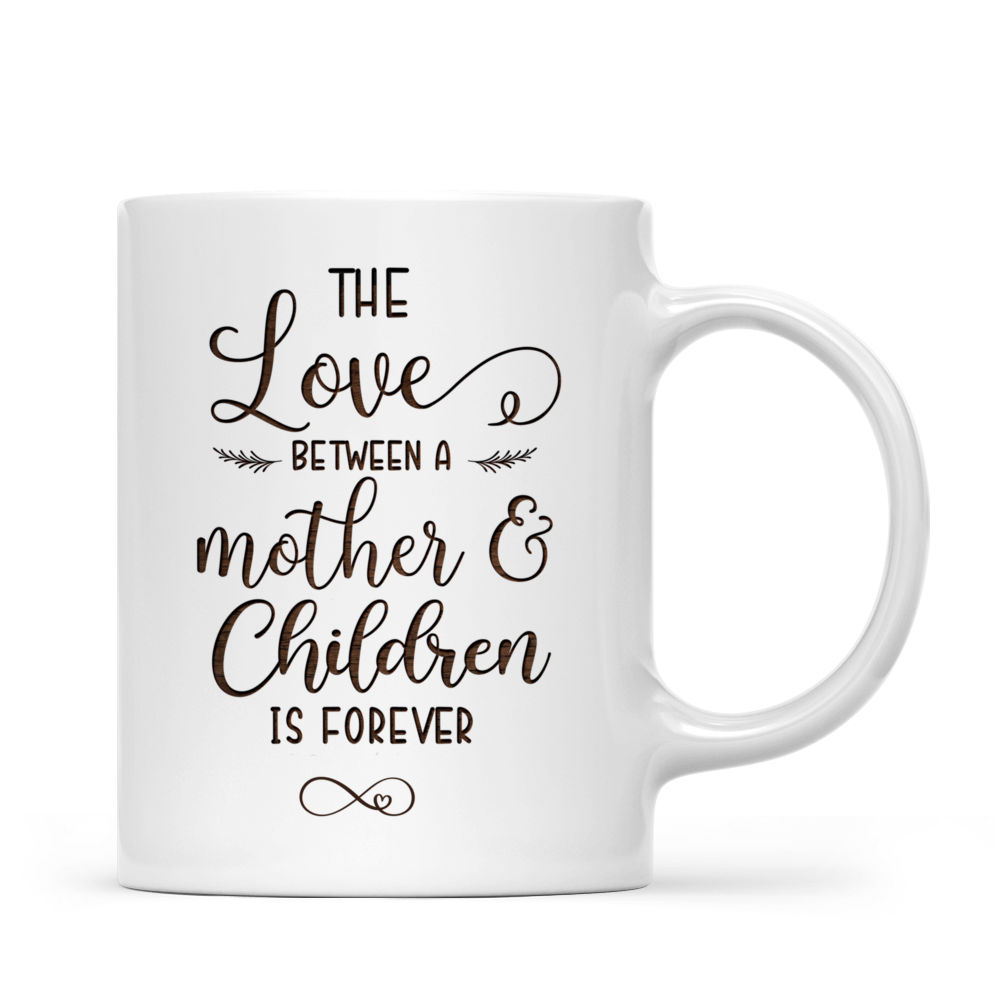 Mother's Day Gift - Mother & Daughters/Sons -  The love between a mother & children is forever_3