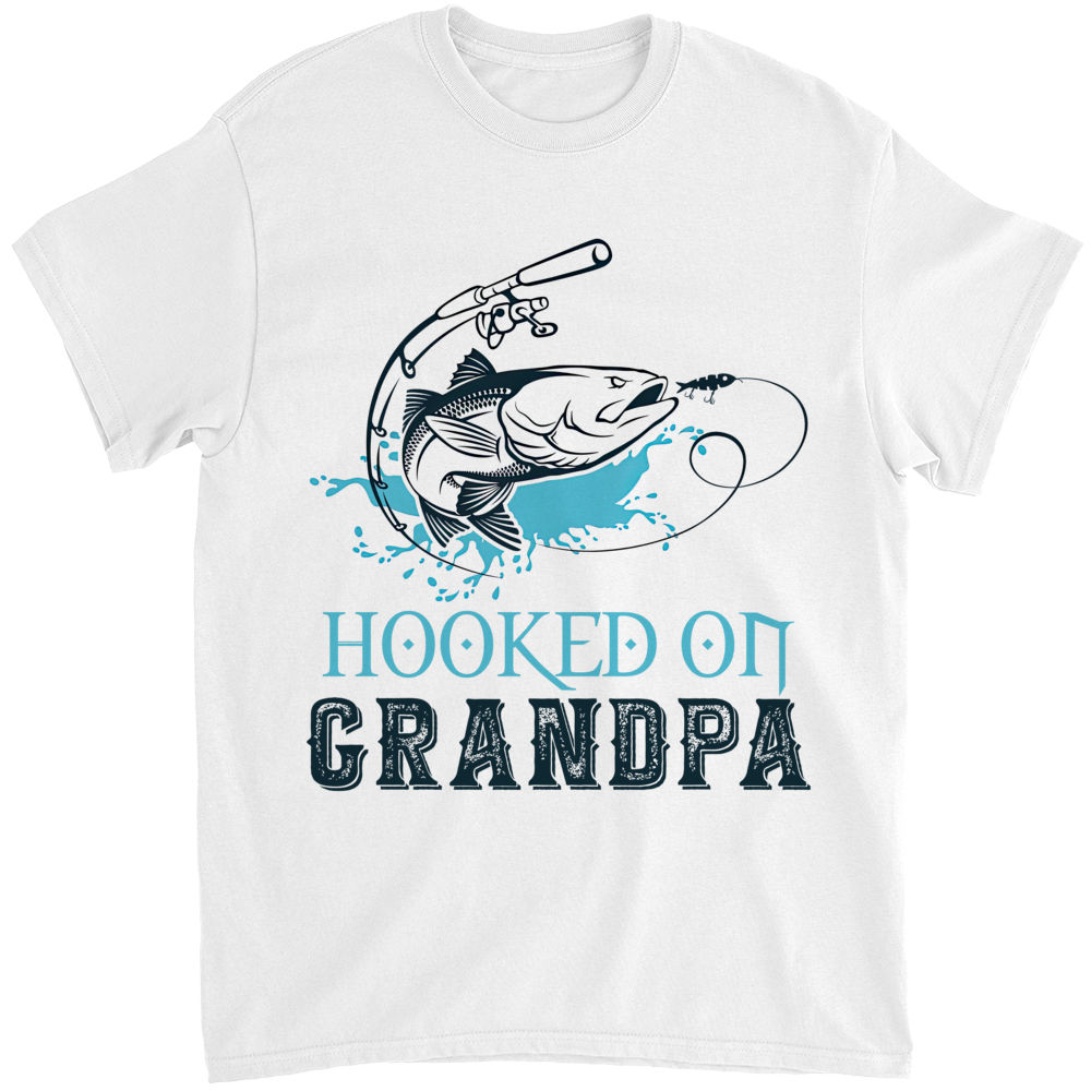 Father's Day Shirts - Happy Father's Day Gift, Grandpa Fishing Lovers Gift, Gift  For Dad, Grandpa, Fisherman