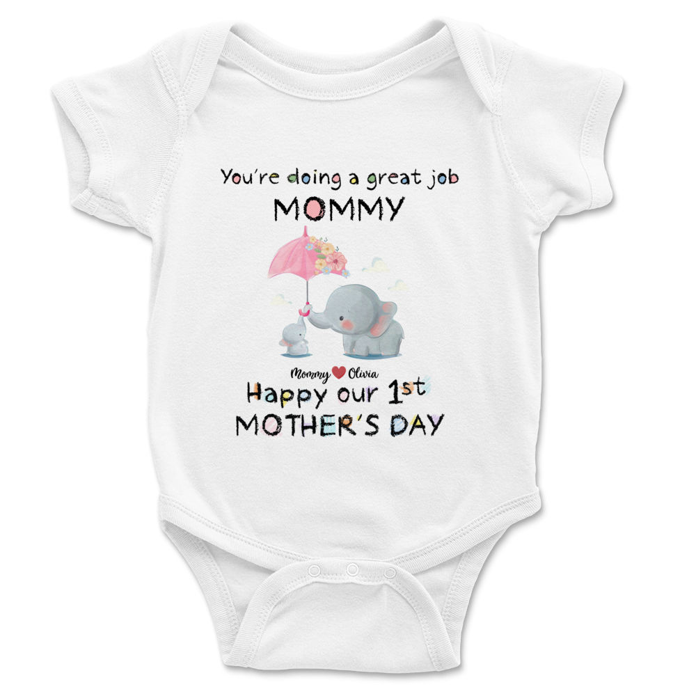 Mother's Day Gift - Newborn -  You're doing a great job mommy Happy our 1st Mother's Day_1