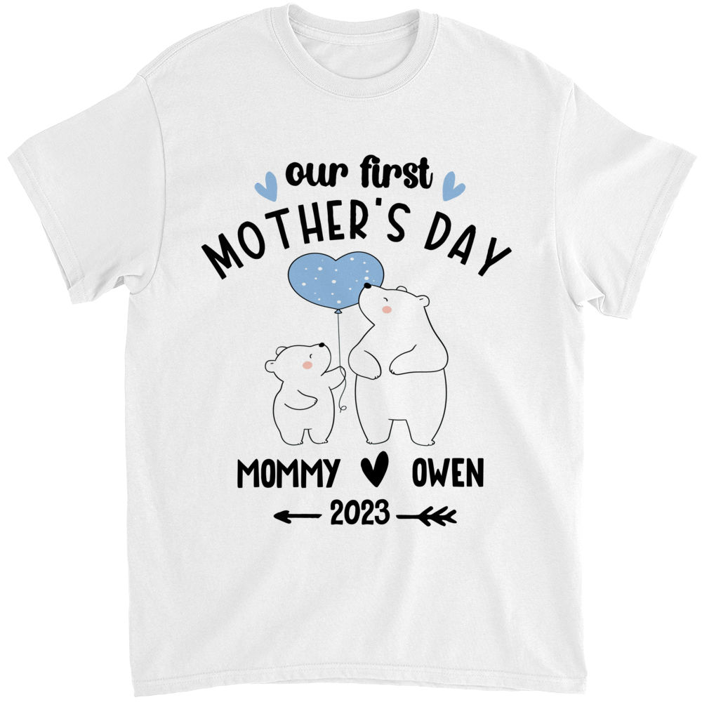  Our 1st Mother's Day Shirt, Mommy and Me Shirts