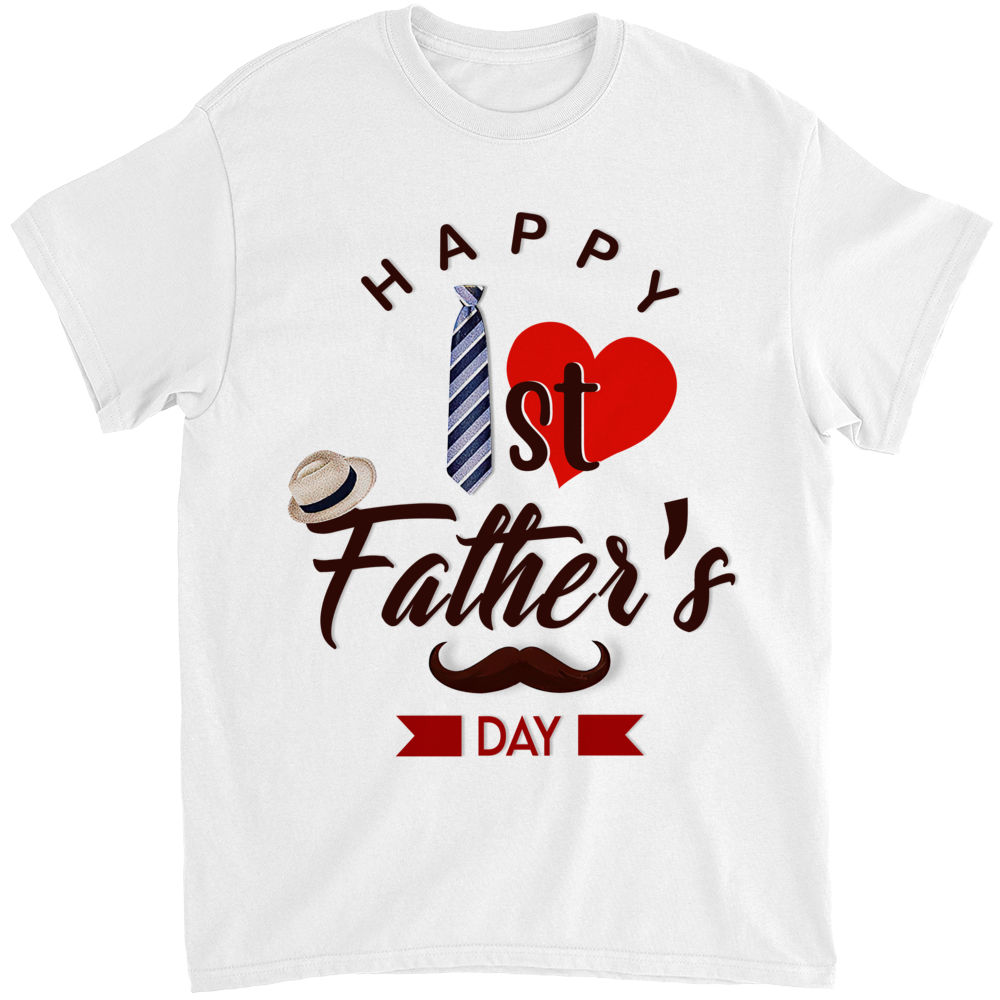 Father's Day Gift - Happy Father's Day Gift Idea For Dad, Grandpa, First Father's Day Shirt Gift For New Dad 28971_3