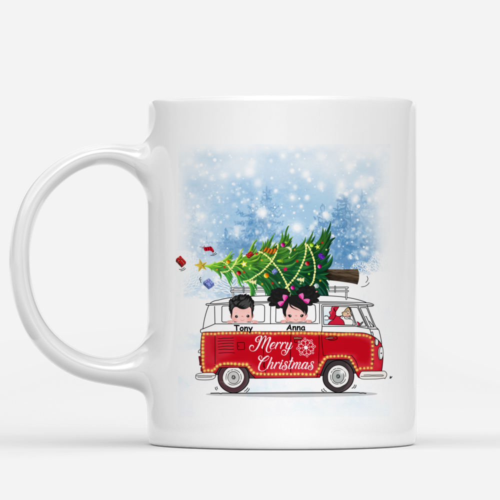 Personalized Mug - Up to 4 Kids - Life Is Better With GrandKids Xmas_1