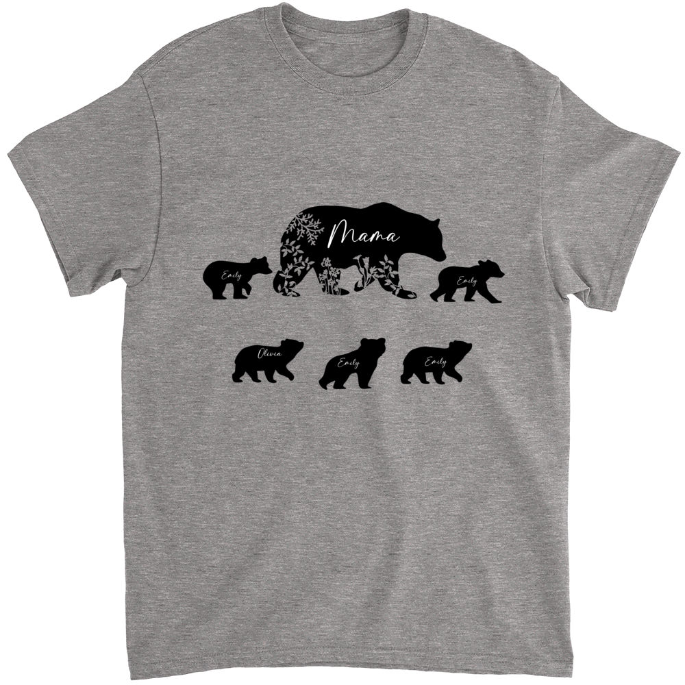 Mother's Day Shirt - Mama Bear Shirt with Names for Mom for Mother's Day Shirt - Mama Bear Shirt with Names for Mom for