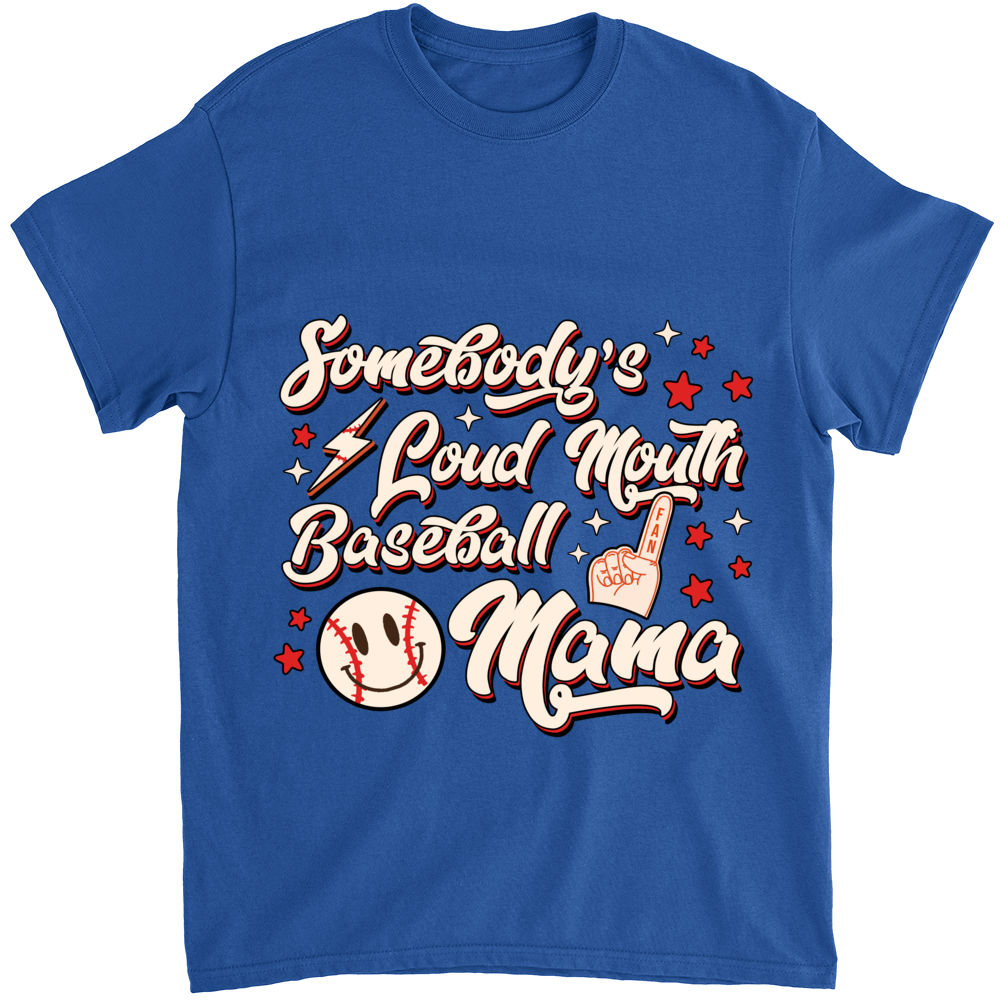 Mother's Day - Baseball Mama shirt, Somebody's Loud Mouth baseball Mama  shirt, Baseball Mom Shirt, Baseball shirt