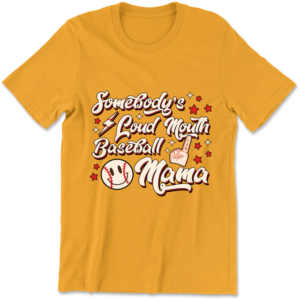 Somebody's Loud Mouth Baseball dad Shirt, Funny Baseball DAD Tee with  Melting Baseball, Funny Gift for Dad, Mothers Day Baseball Shirt Essential  T-Shirt for Sale by youandbest